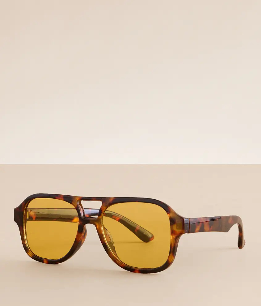 Retro Aviator Sunglasses | Buckle