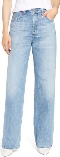 Citizens of Humanity Annina High Waist Organic Cotton Trouser Jeans | Nordstrom | Nordstrom