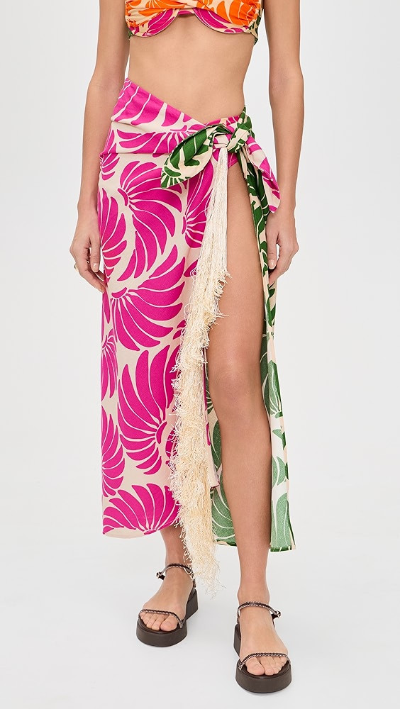 Banana Wings Midi Skirt | Shopbop