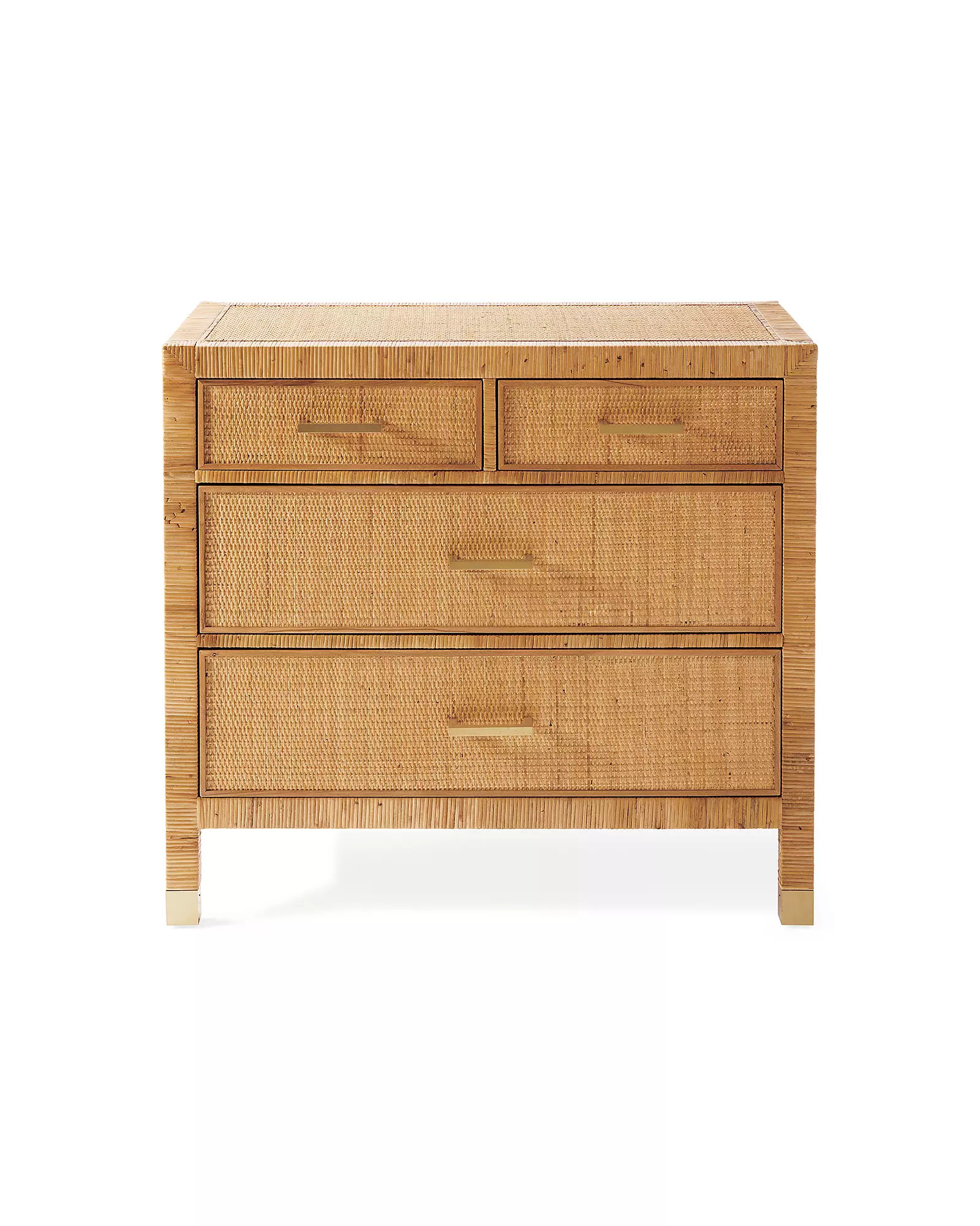 Balboa Rattan Chest - Honey | Serena and Lily