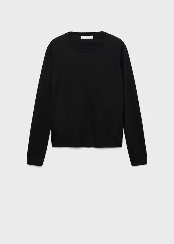 100% wool fine-knit sweater - Women | MANGO USA | Mango (US/MX/AU)