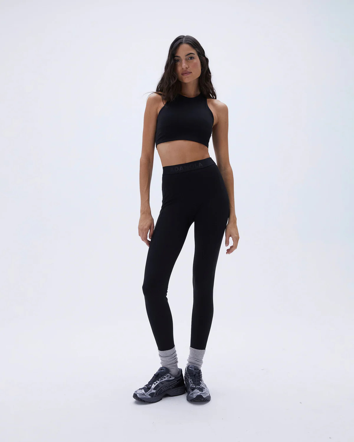 Ultimate Branded Pocket Leggings - Black | Adanola UK
