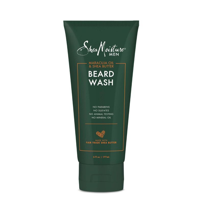 Shea Moisture Maracuja Oil & Shea Butter for a Full Beard Wash to Deep Clean - 6 fl oz | Target