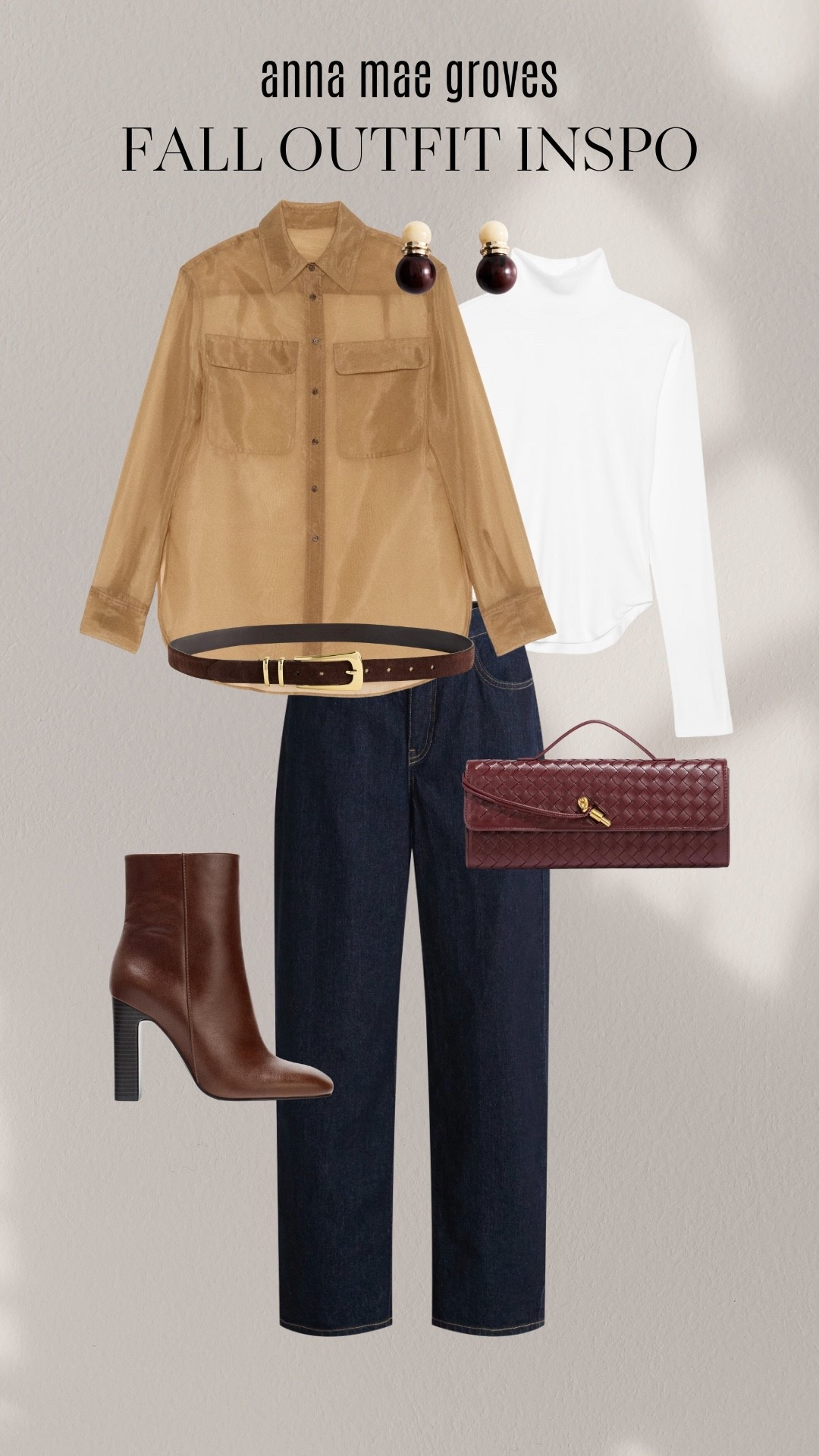 Fall and winter outfit inspo for YOU! I love this date night look. I would wear the sheer top open with the turtleneck under. Also, how good is this belt 😍

#LTKParties #LTKItBag #LTKHoliday