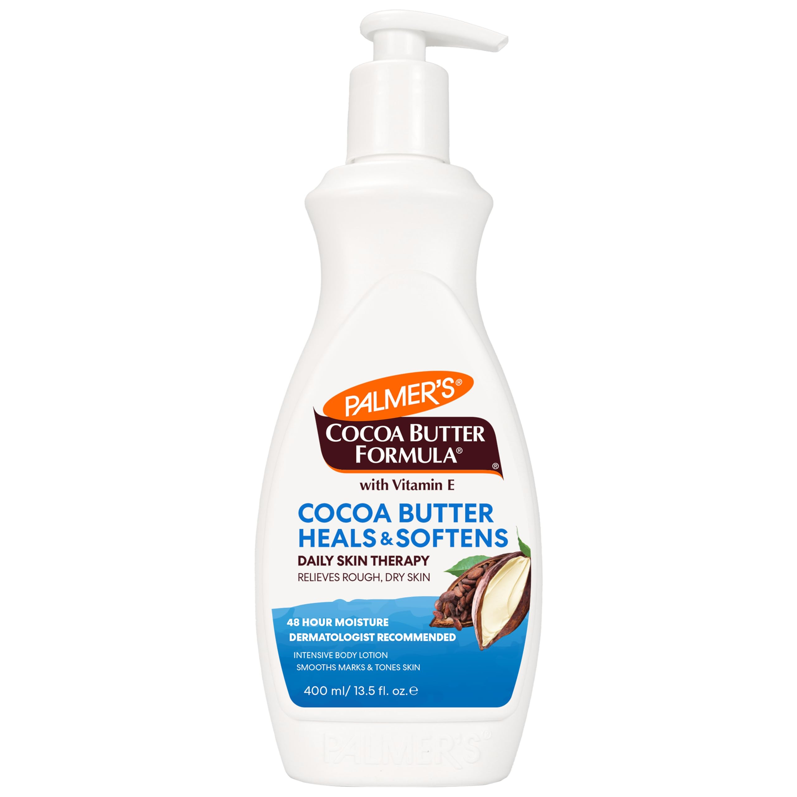 Palmer's Cocoa Butter Formula Daily Skin Therapy Body Lotion, 13.5 Oz Pump Bottle, Intensive Mois... | Amazon (US)