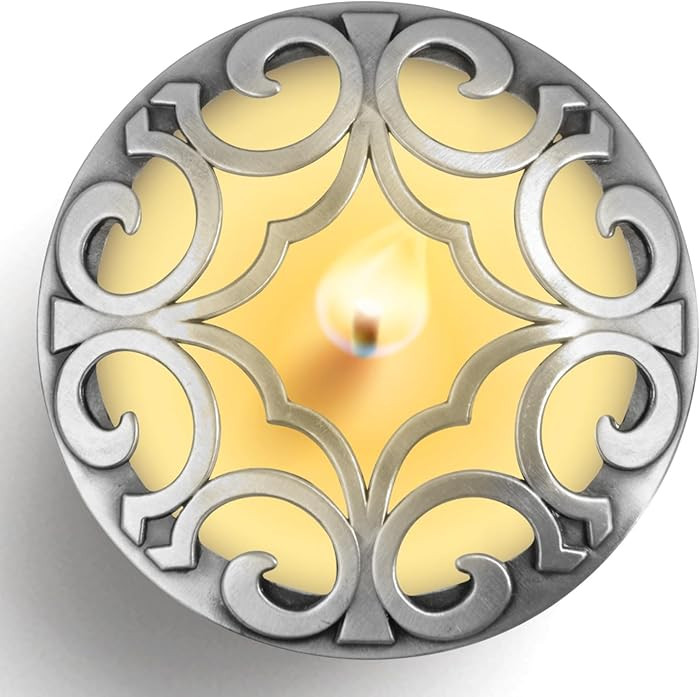 Hion Scented Candle Topper Cover to Burn Evenly, Decorative Candle Jars Accessories Gifts for Wom... | Amazon (US)