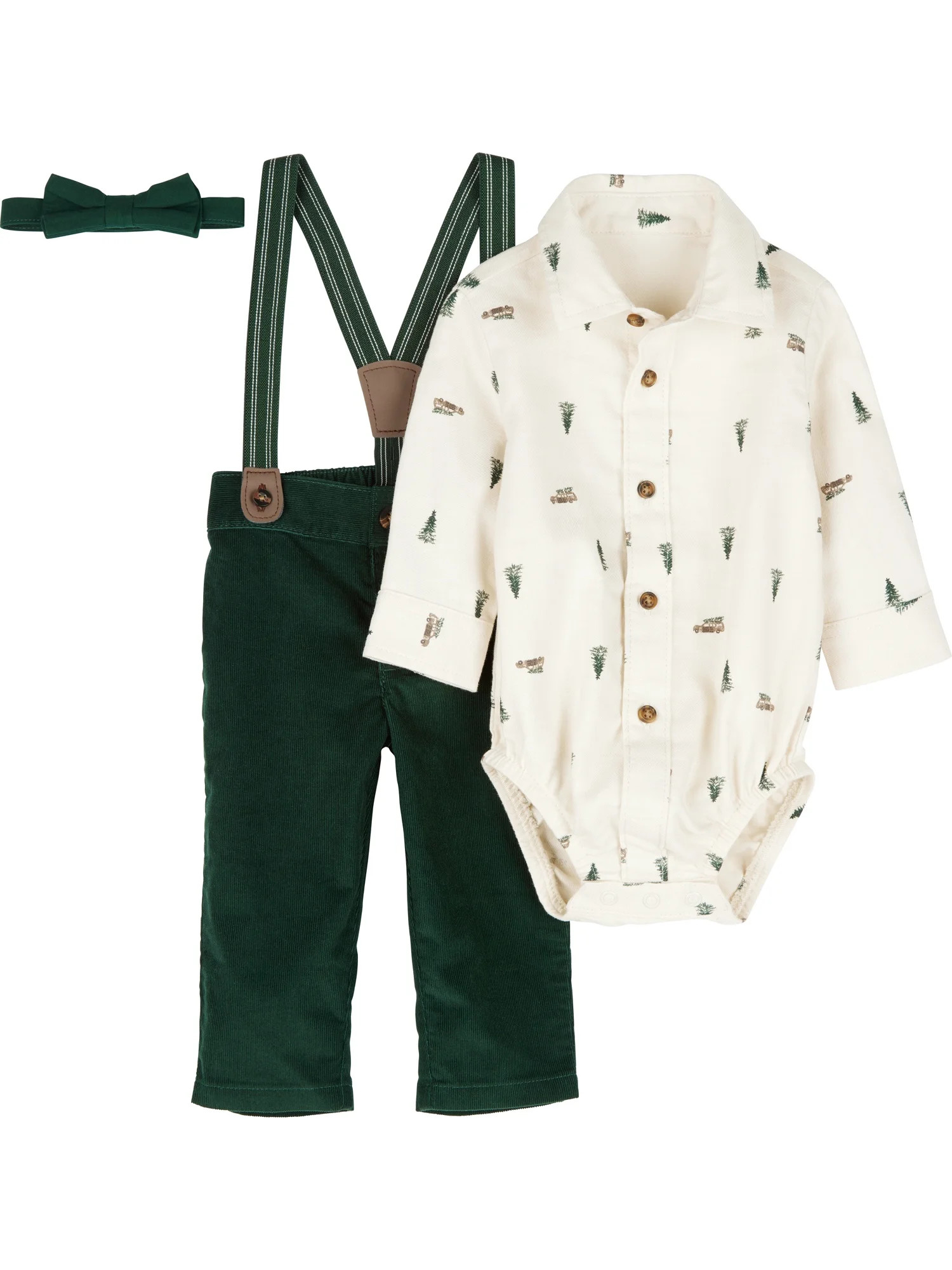 Carter's Child of Mine Baby and Toddler Outfit Set, 4-Piece, Sizes 0/3-24 Months - Walmart.com | Walmart (US)