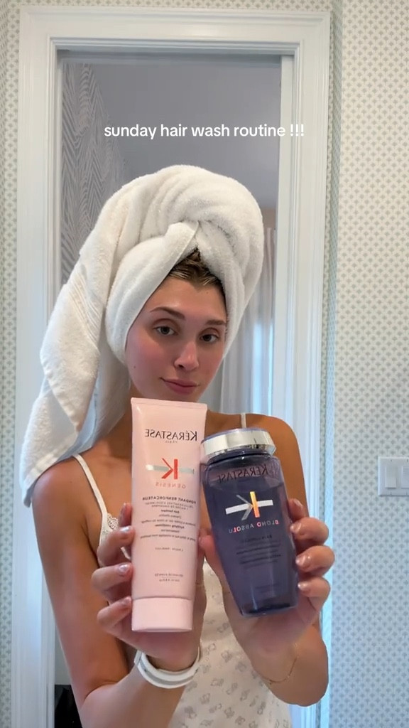 My Sunday hair wash routine! My favorite productions to keep my hair healthy & moisturized without leaving it oily. 🤍

#LTKBeauty #LTKWatchNow