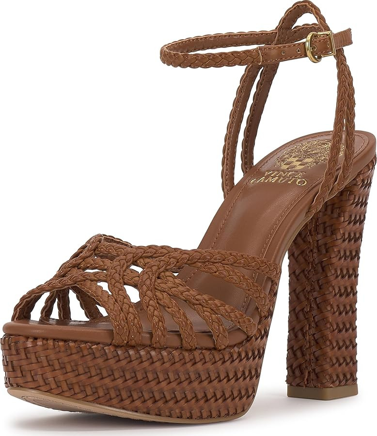 Vince Camuto Samlee Strappy Platform High Heel Sandals | Amazon (US)