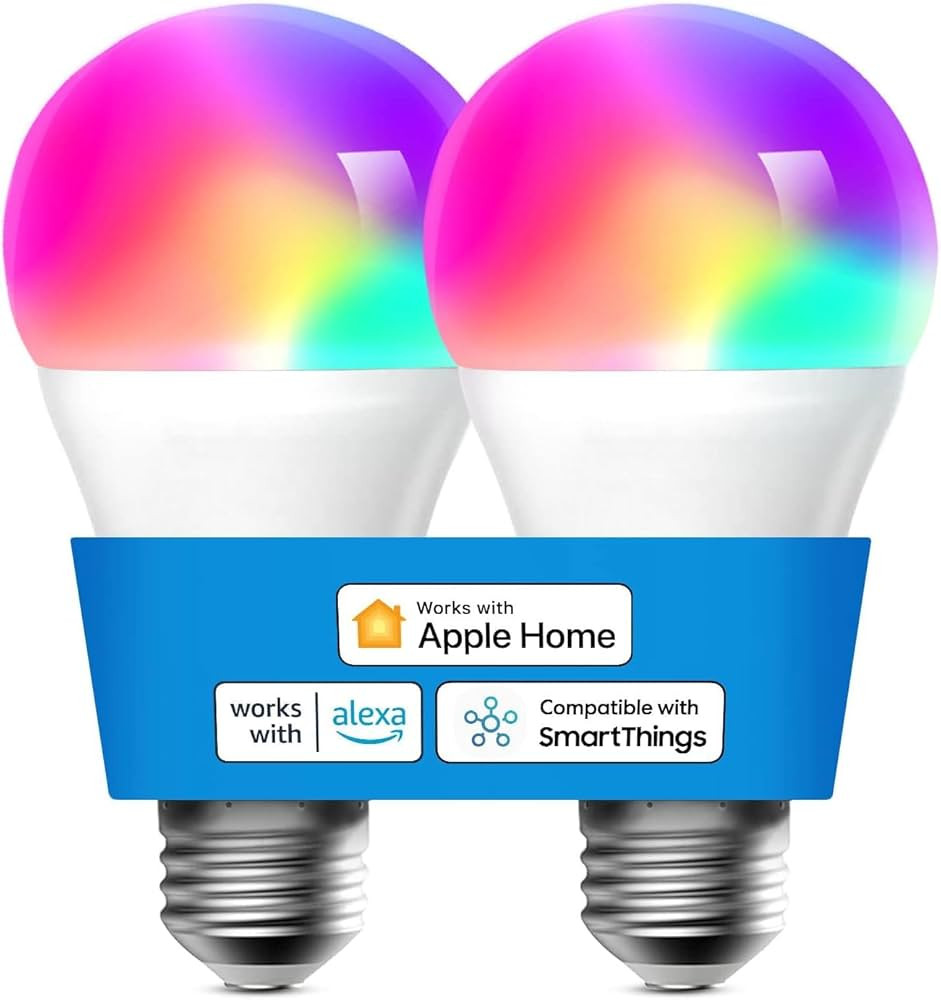 meross Smart Light Bulb, Smart WiFi LED Bulbs Compatible with Apple HomeKit, Siri, Alexa, SmartTh... | Amazon (US)