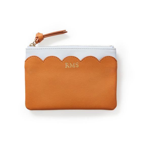 Scalloped Pocket Pouch | Mark and Graham | Mark and Graham