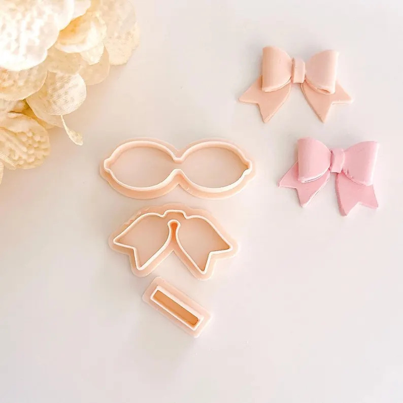 3D Coquette Bowtie Polymer Clay Cutters (3 Pieces) #1 | 3D Bow Cutter Set | Jewellery Tools| Earr... | Etsy (Global)