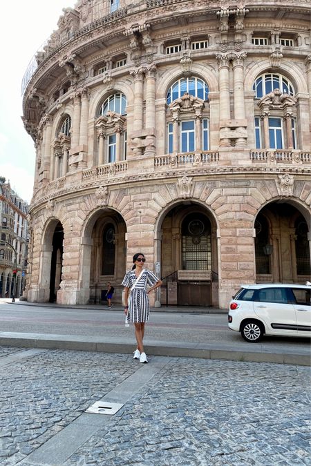 Europe. Italy. Vacation. Travel. 
Dress true to size. 
Sneakers true to size.
Cross bag. 
Sunglasses. 


#LTKshoecrush #LTKtravel #LTKeurope