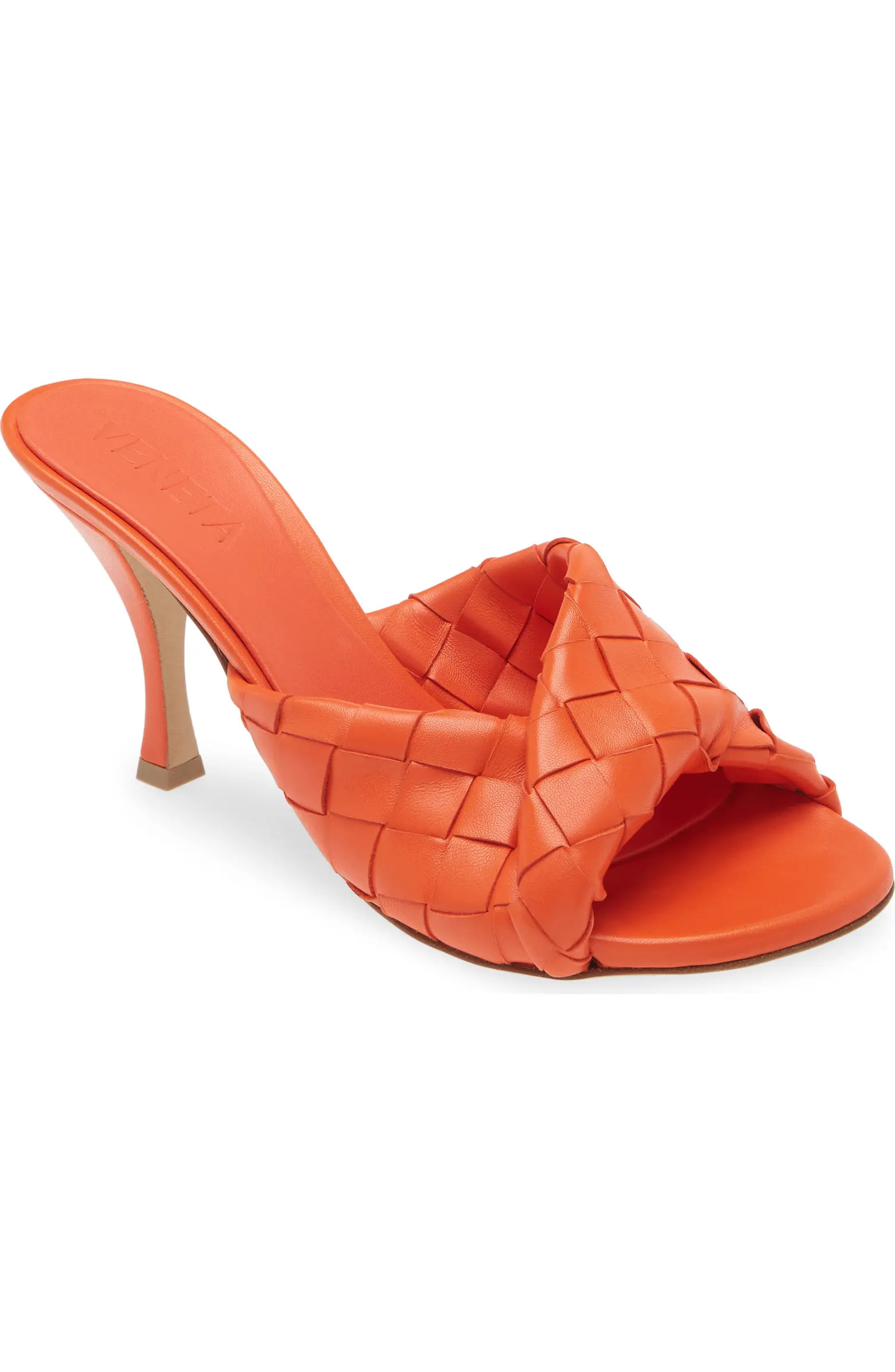 Blink Intrecciato Lambskin Leather Sandal (Women) | Nordstrom