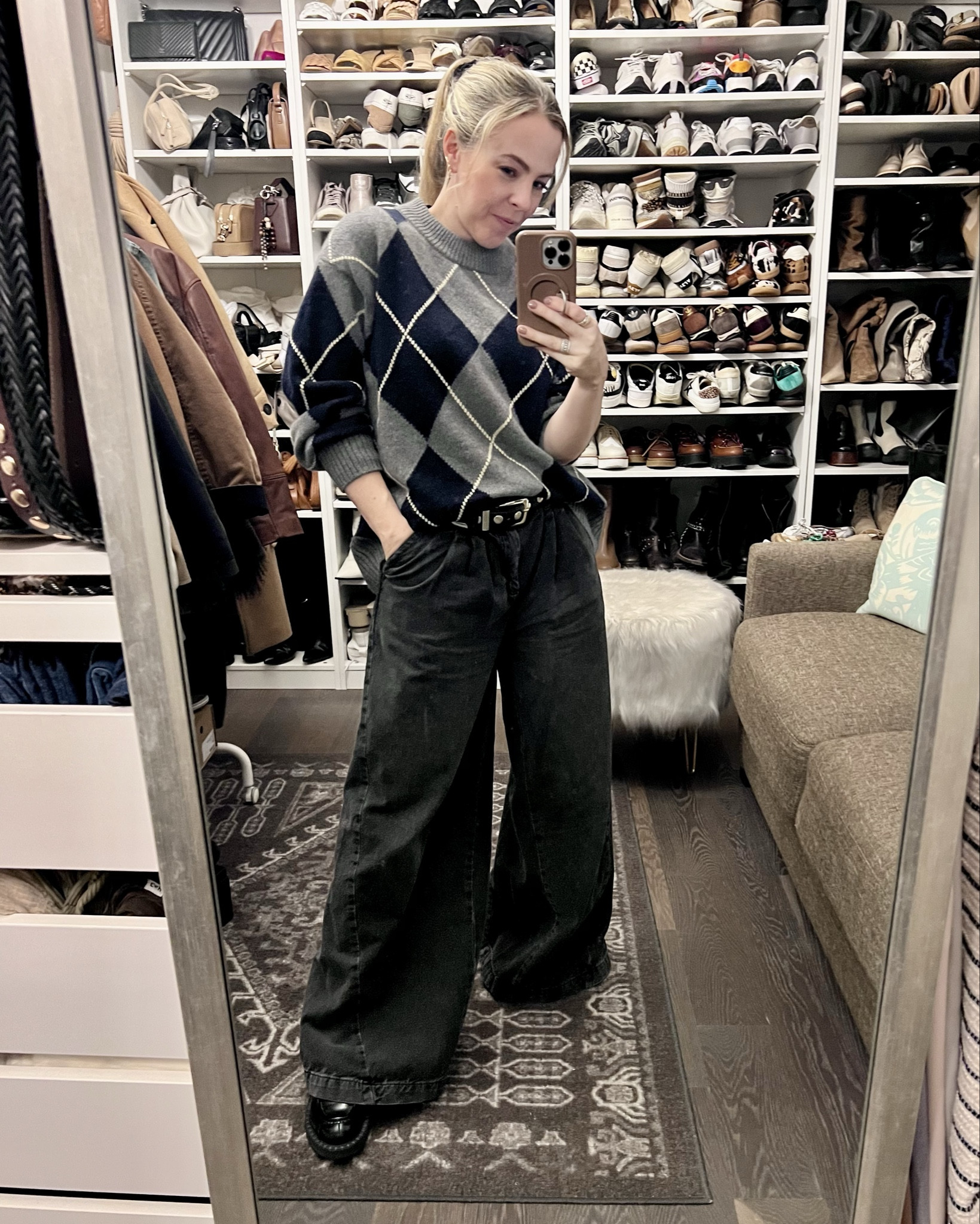 I’ve worn this exact outfit multiple times in a month. I heard of for me. It’s not boring, it’s called a signature look.

#LTKOver40