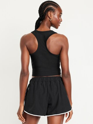 PowerSoft Racerback Cropped Shell Tank | Old Navy (US)