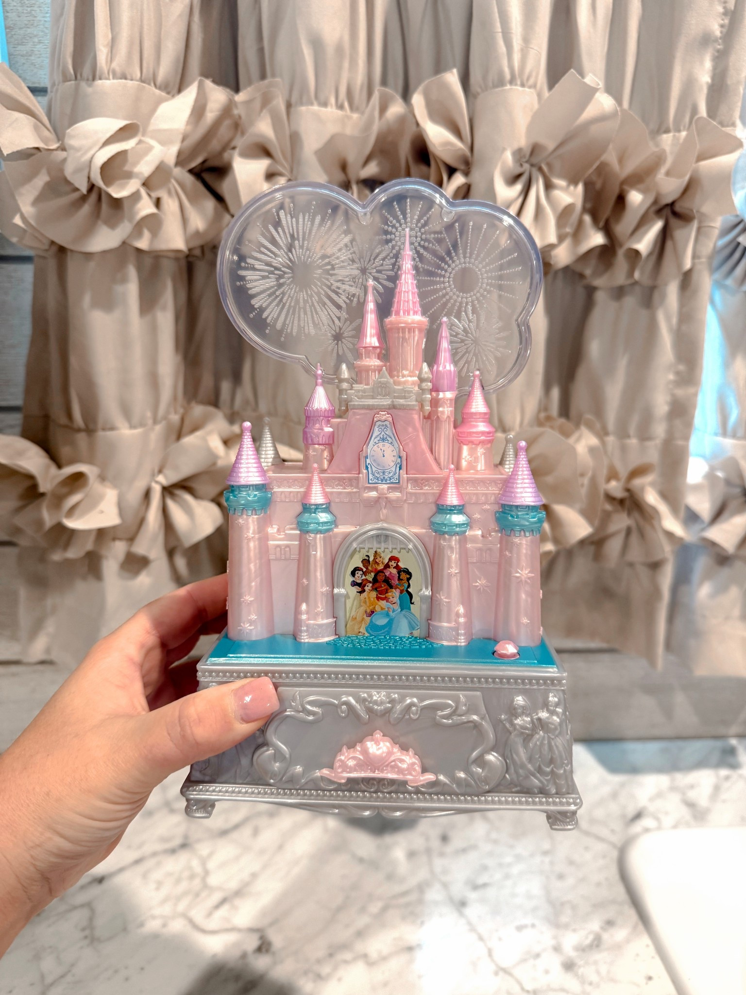 the sweetest jewelry box! it lights up & sings. #disney #jewelry #princess

#LTKKids #LTKmomlife #LTKHome