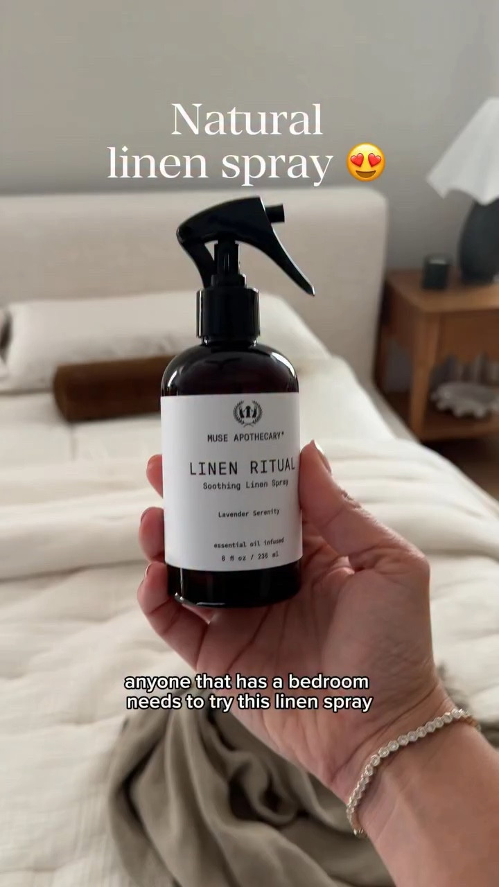 It smells SO nice!!!😍 Type “SPRAY” to snag this beautiful essential oil based spray- follow along to make sure you receive!! It’s perfect for your bed, sofa, rugs, and sort of linens around your house! I even love this to freshen up our CURTAINS! The best all home spray that lasts!! 🤎