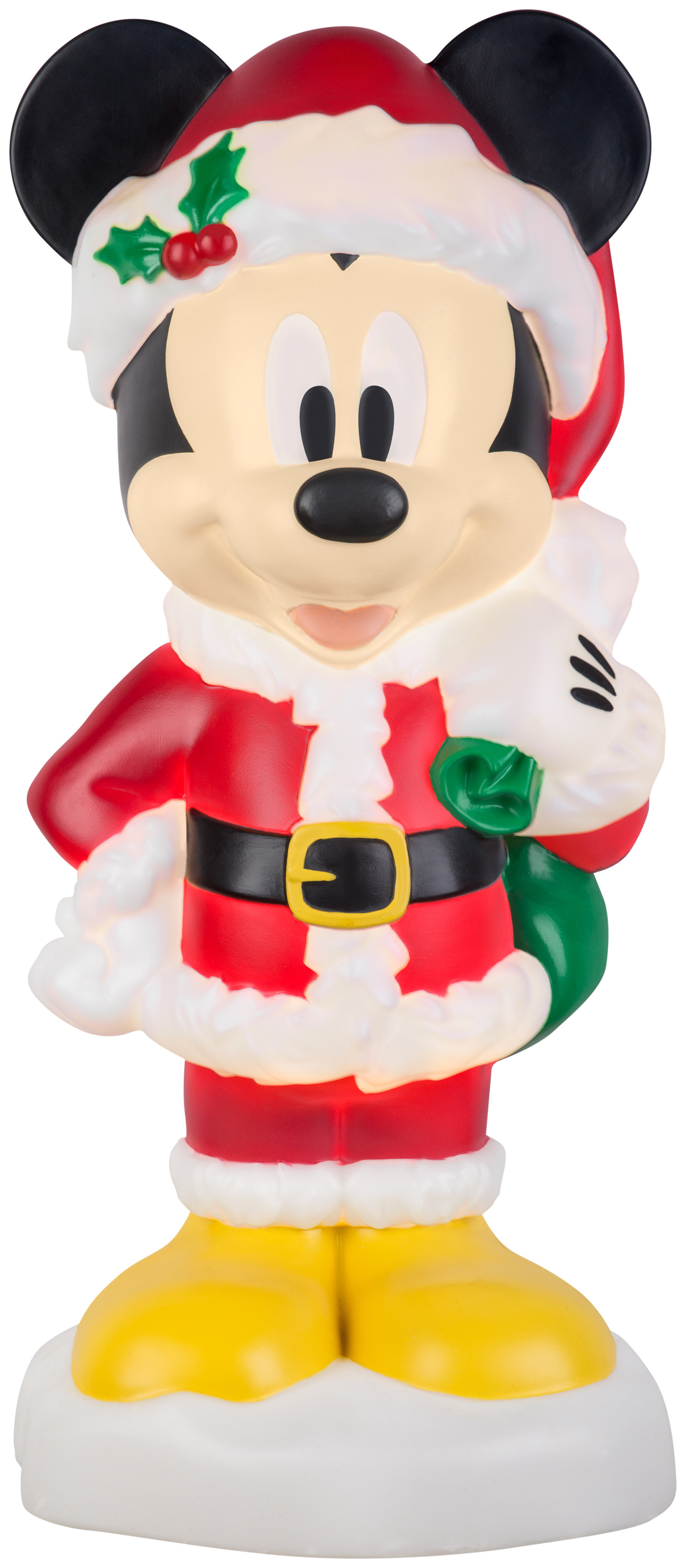 Disney Lighted Blow Mold Outdoor Decor Mickey w/Gifts Disney , Multicolored | Walmart (US)