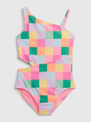 Kids Recycled Cutout Swim One-Piece | Gap (US)