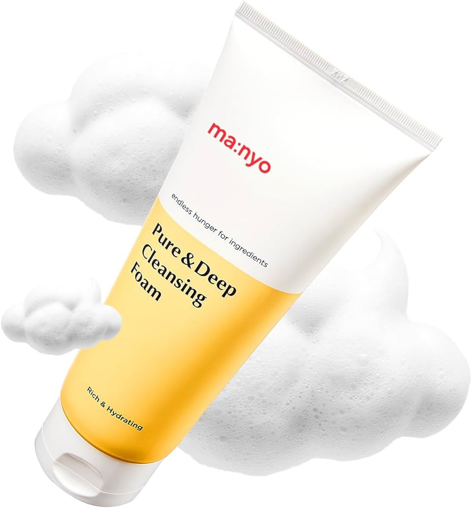 MANYO Pure & Deep Cleansing Foam, Facial Cleanser, for Double Cleansing, Pore Cleaner, Blackhead ... | Amazon (US)