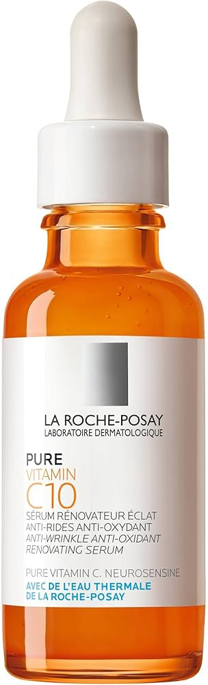 La Roche-Posay Pure Vitamin C Face Serum with Hyaluronic Acid & Salicylic Acid, Anti Aging Face S... | Amazon (US)