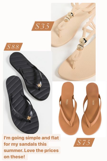 Sandals and flip flops under $100 that are stylish and comfortable! 
Summer style 
Shoe crush 

#LTKfindsunder50 #LTKstyletip #LTKshoecrush