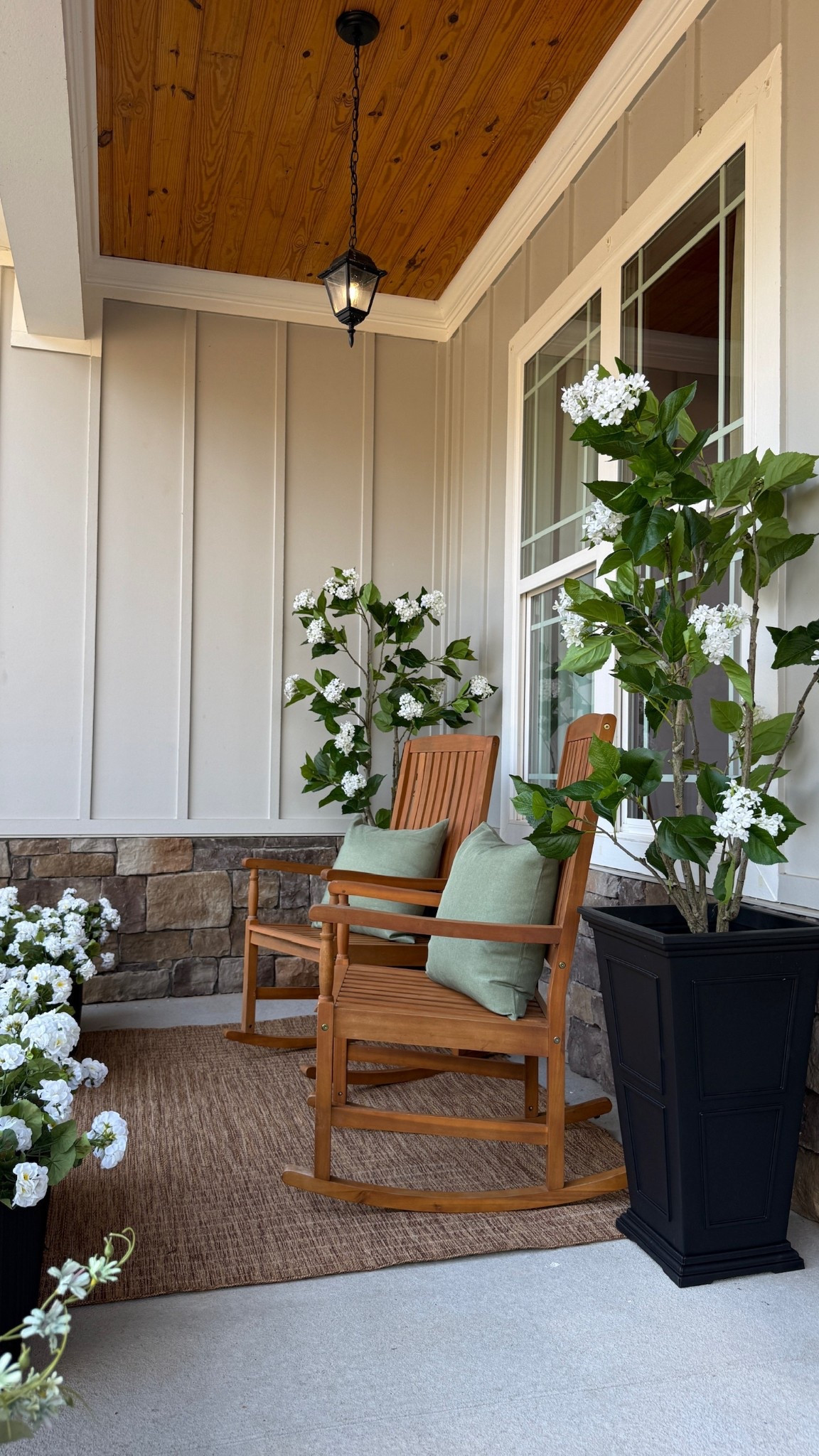 One of my favorite spots! Love our porch refresh 🤍

#LTKHome #LTKSeasonal