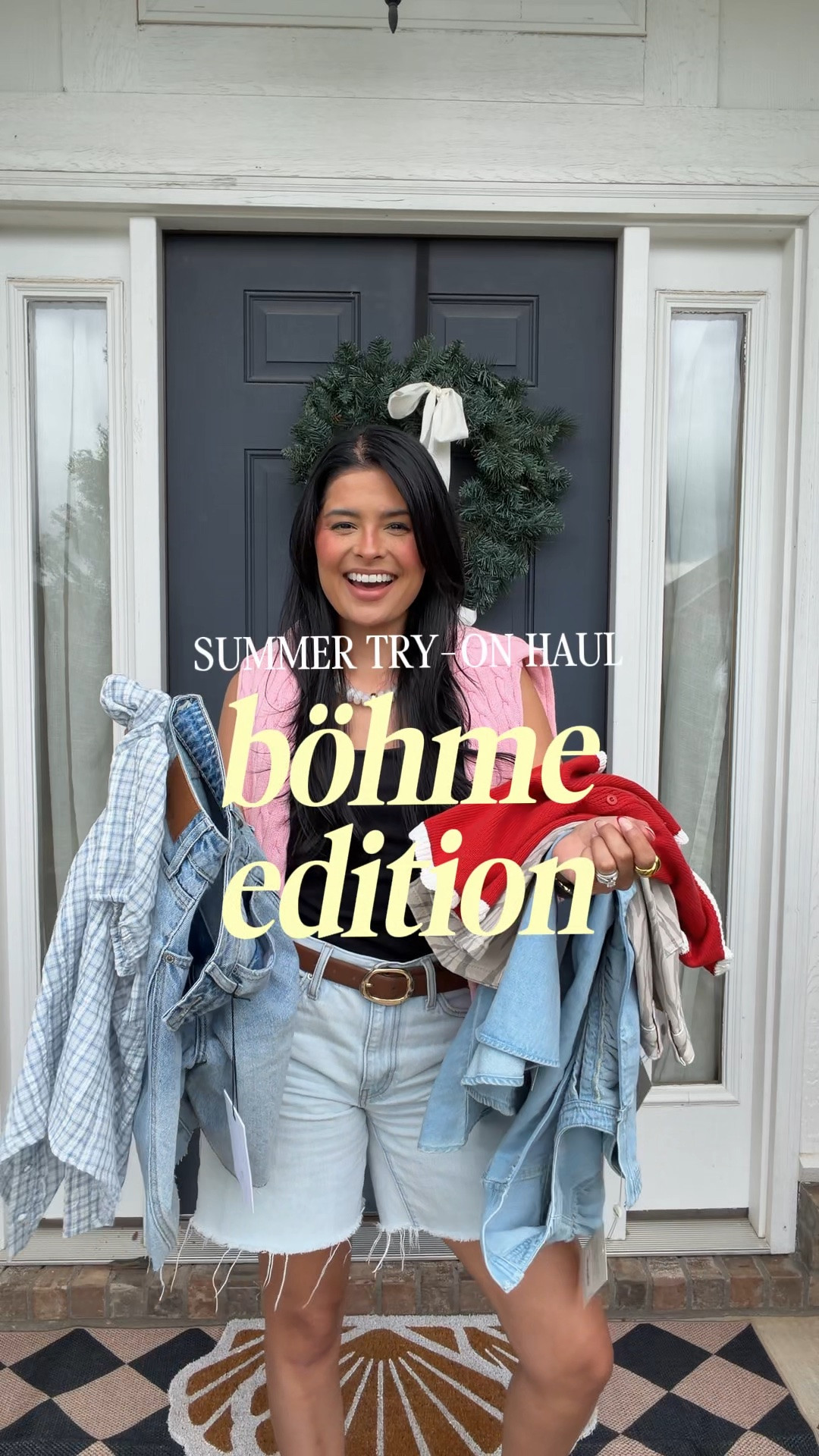 code 20MADISON summer try-on haul☀️ easy feminine outfits, casual denim shorts, coastal inspired dresses, vacation looks, everyday mom style, brunch outfits, summer sandals, woven bags, matching accessories + effortless pieces from Bohme✨ wearing size XS / SMALL

summer outfits, summer try on haul, Bohme style, feminine fashion, casual summer outfit, vacation outfit, coastal style, denim shorts outfit, summer dress outfit, brunch outfit, mom style, easy everyday outfits, capsule wardrobe, cute summer clothes, beach vacation style, effortless fashion, neutral summer style, summer accessories

#LTKgrwm #LTKootd #LTKSeasonal