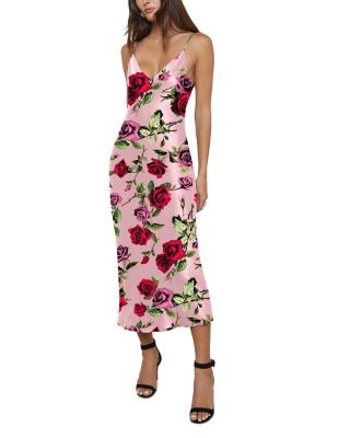 L'AGENCE Seridie Silk Midi Slip Dress | Bloomingdale's Women | Bloomingdale's (US)