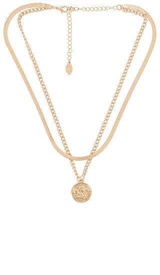 Desert Moon Necklace in Gold | Revolve Clothing (Global)