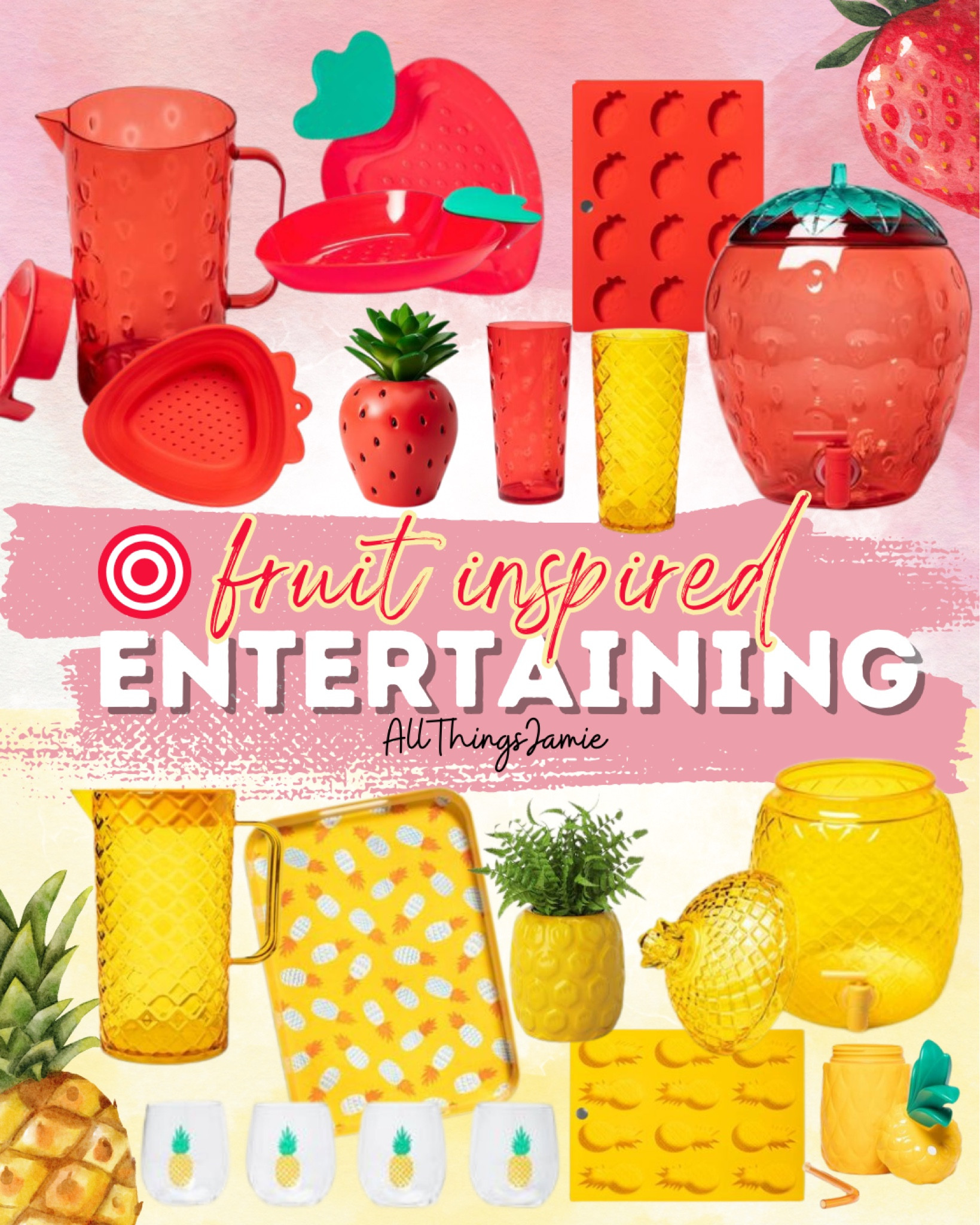 My favorite fruit inspired entertaining finds at Target that are perfect for summer! 

#LTKSeasonal #LTKhome #LTKFind