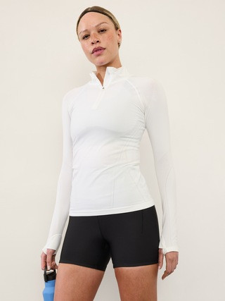 Momentum Seamless Half Zip | Athleta