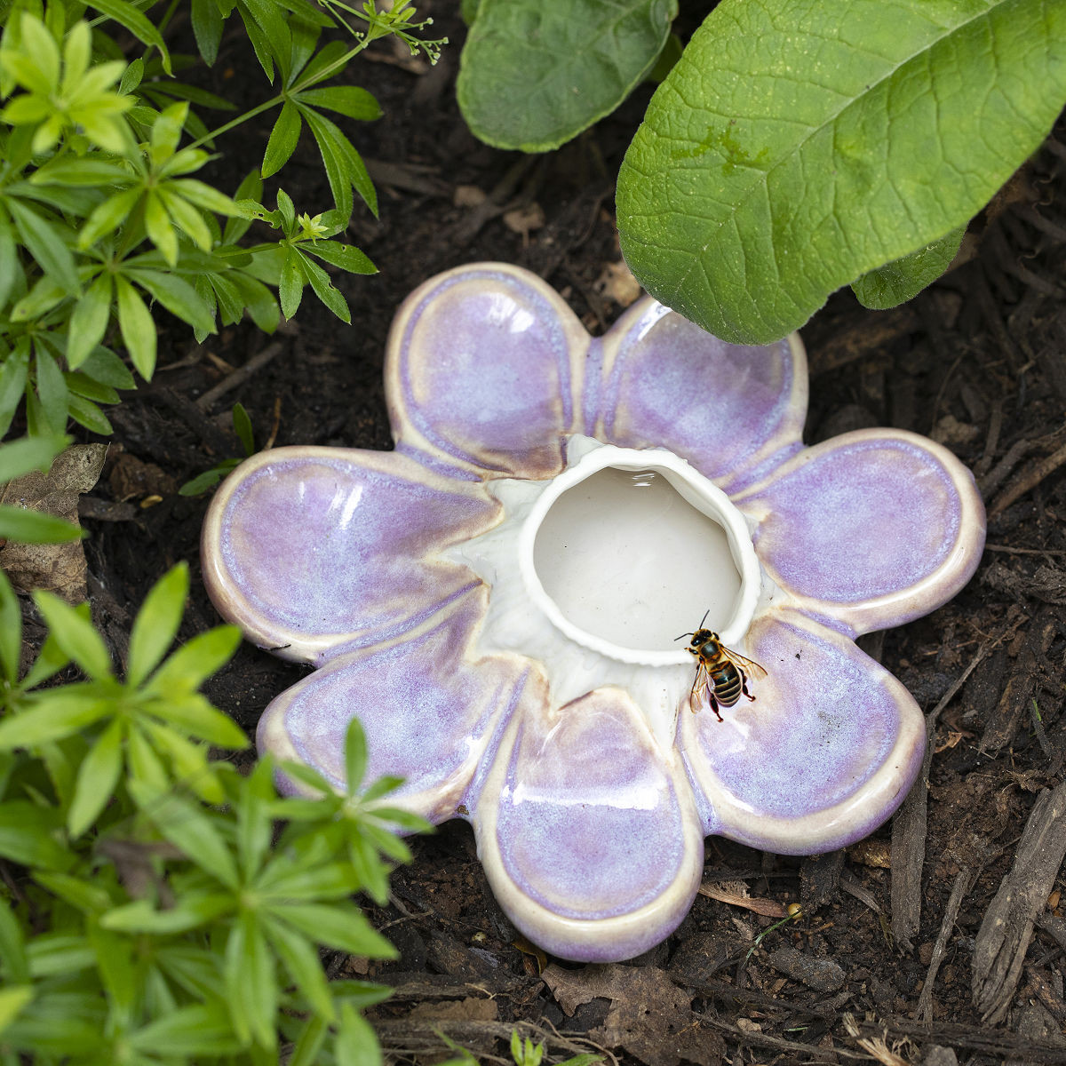 Bee & Butterfly Drinking Flower | UncommonGoods