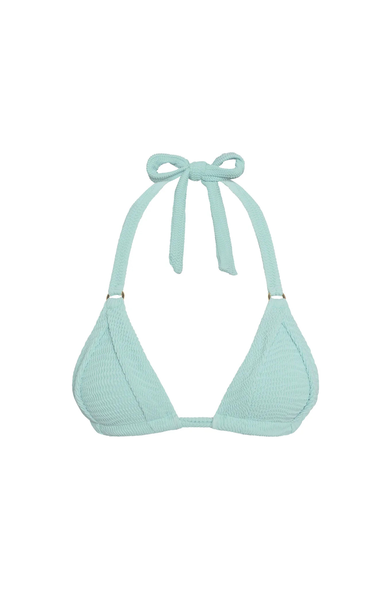 Morocco Top - Light Slate Crinkle | Monday Swimwear