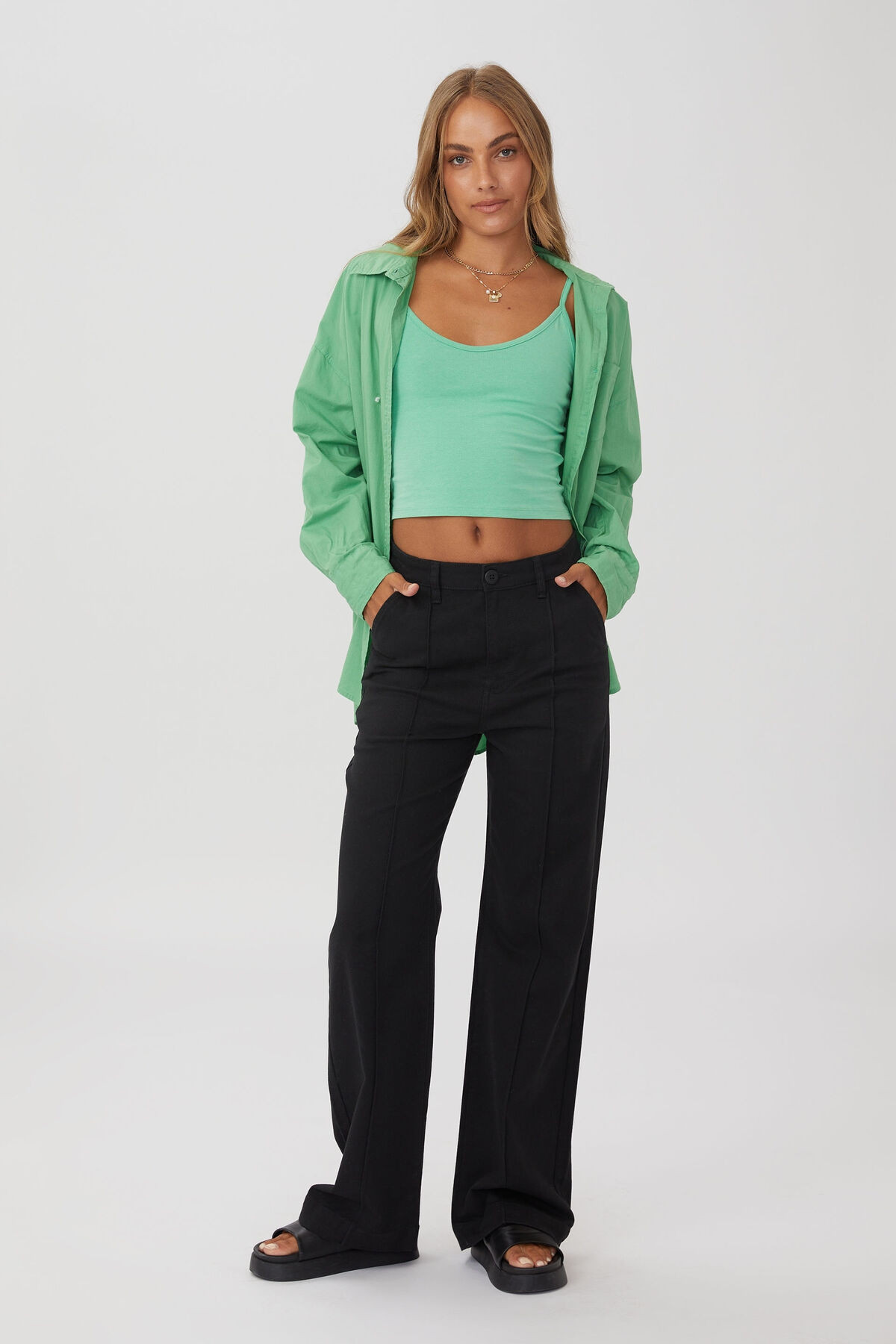 Carter Wide Leg Pant | Cotton On (US)