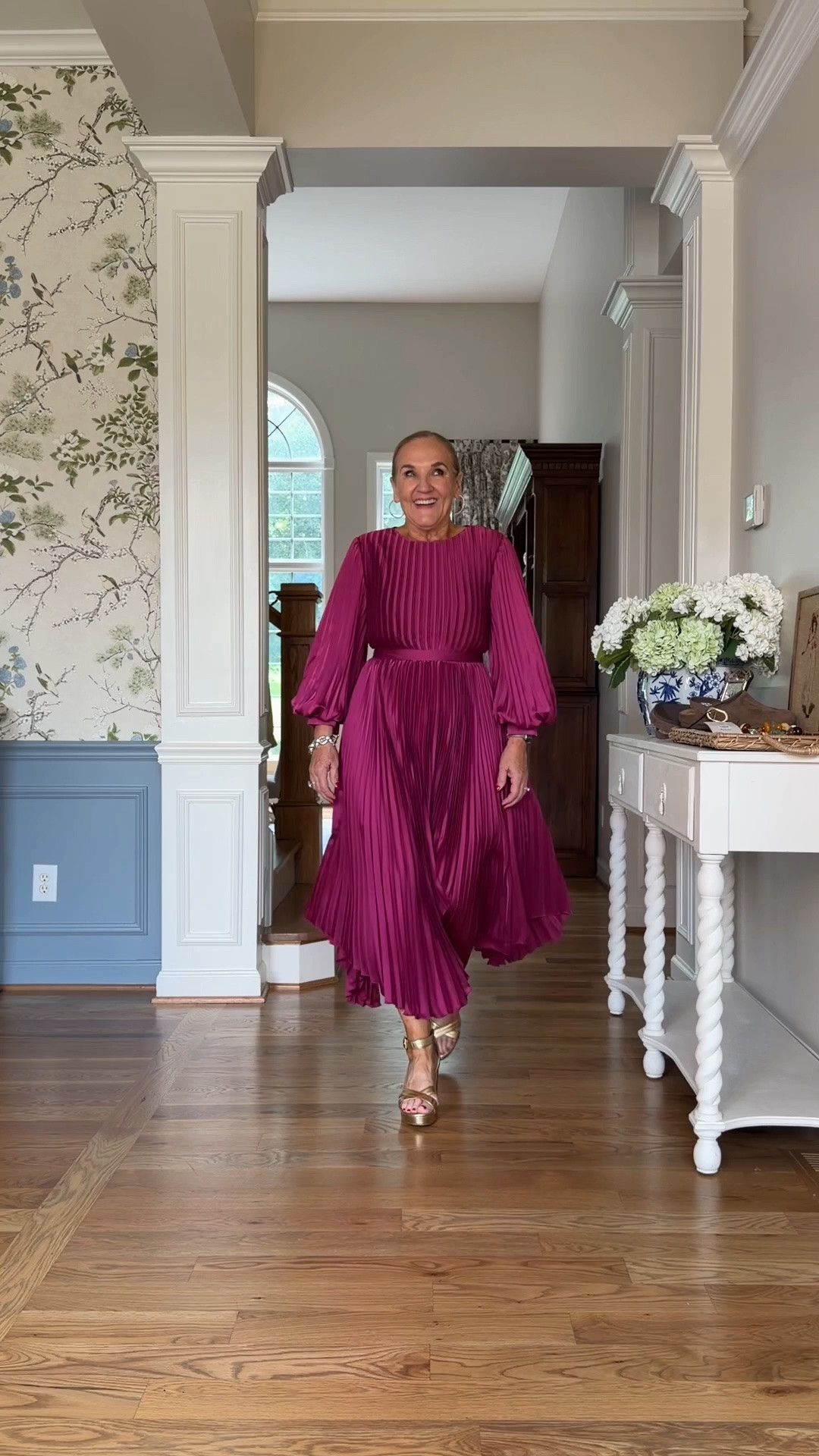 This is an 8 petite but I need a 10 petite. Def size up. 
Wedding guest dress mob MOG mother of the bride party dress pink dress

#LTKOver40 #LTKWedding #LTKPetite