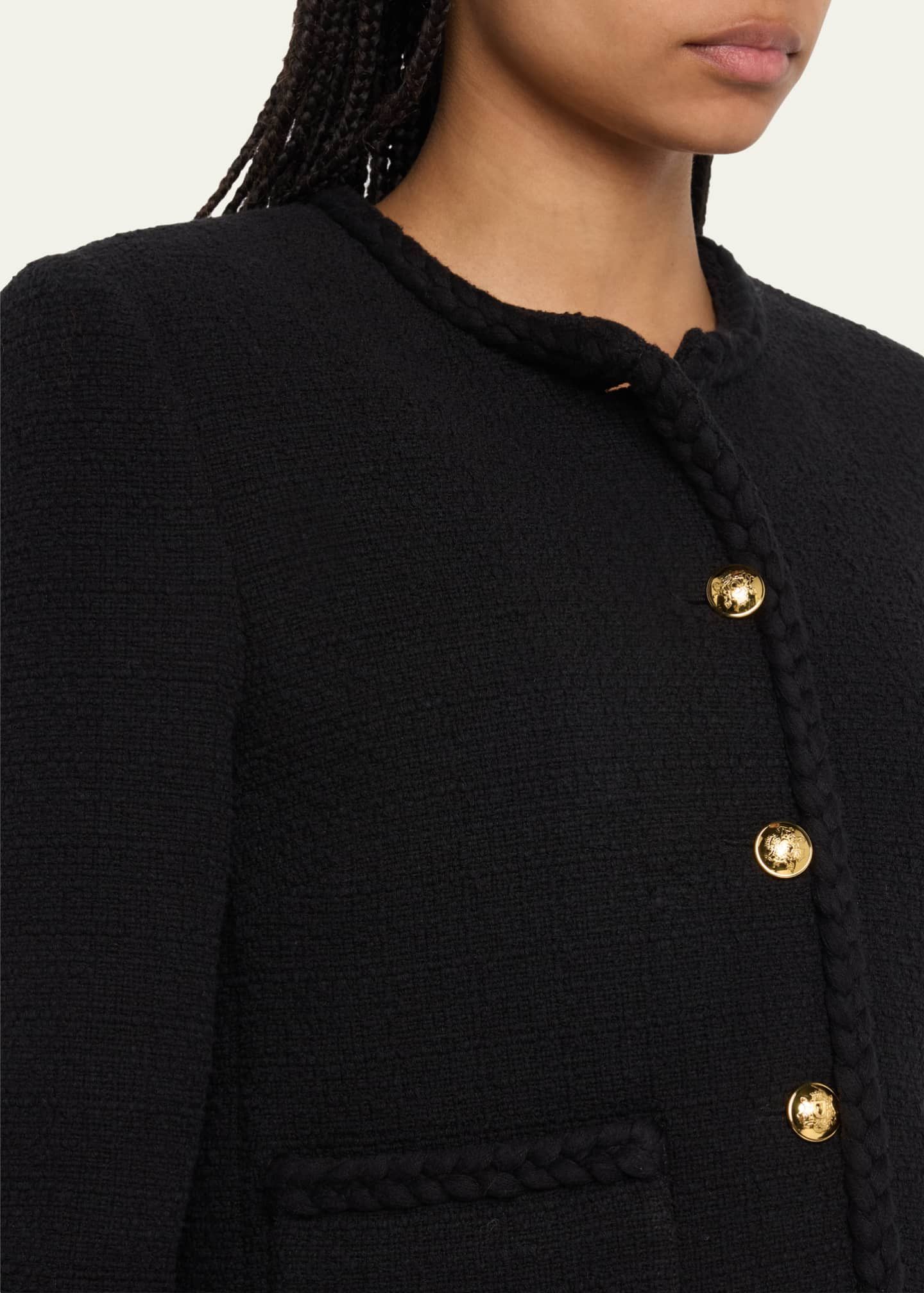 Nili Lotan Romy Tweed Crop Jacket | Bergdorf Goodman