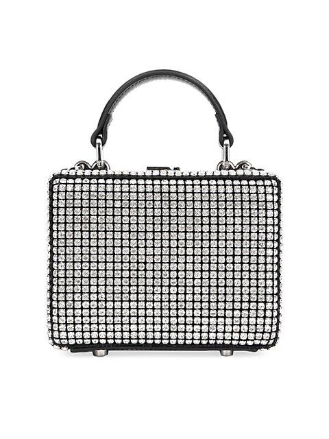 Brandon Blackwood Mini Kendrick Rhinestone Box Bag | Saks Fifth Avenue