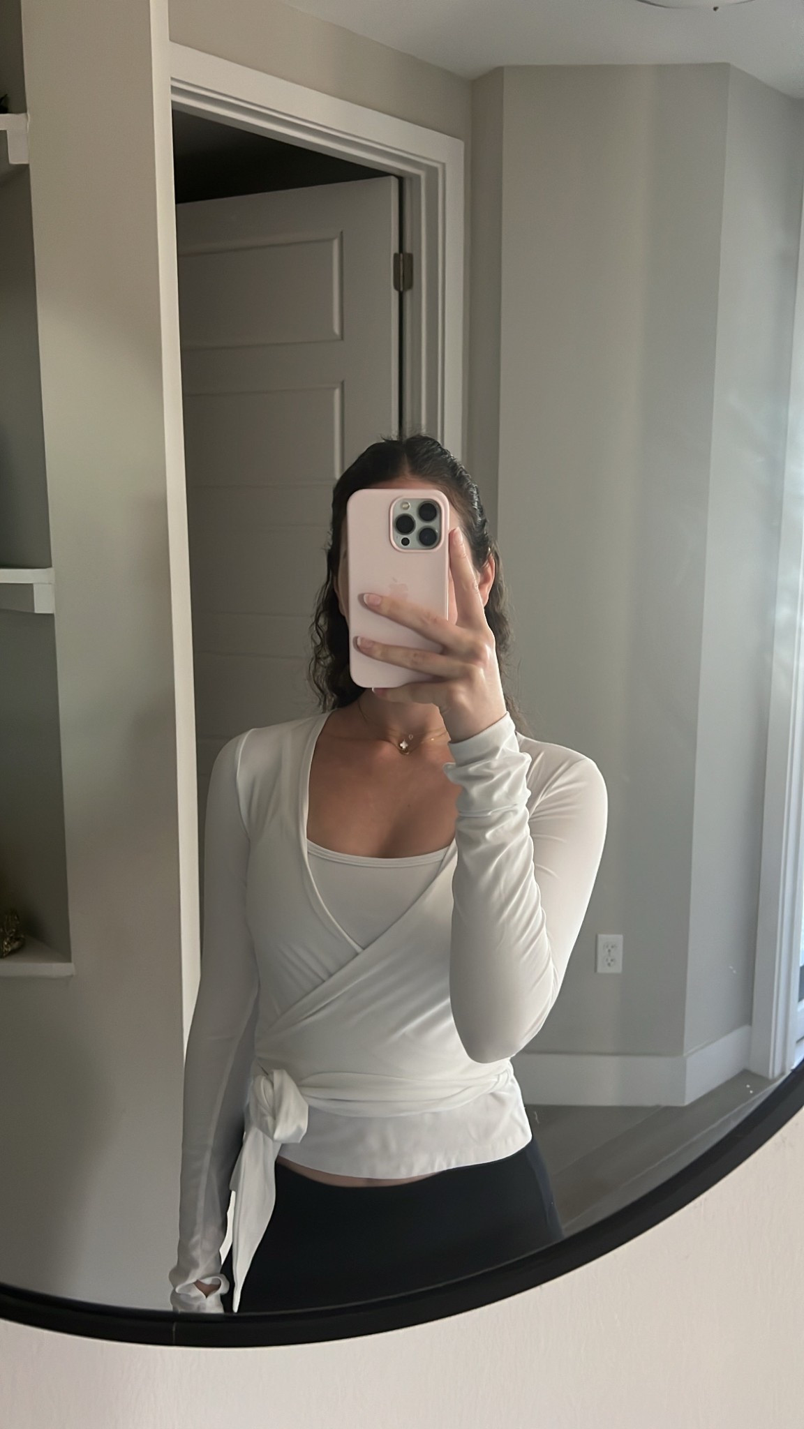 Beyond yoga wrap top SO cute! Size S in everything

#LTKStyleTip #LTKFindsUnder100 #LTKActive