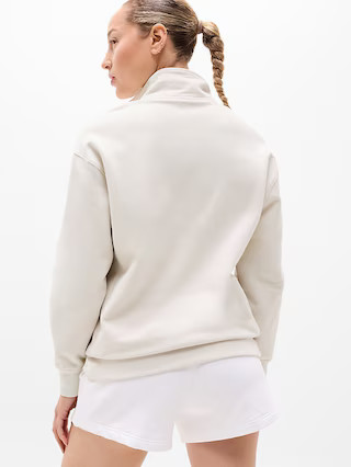 Forever Fleece 1/4 Zip Sweatshirt | Athleta