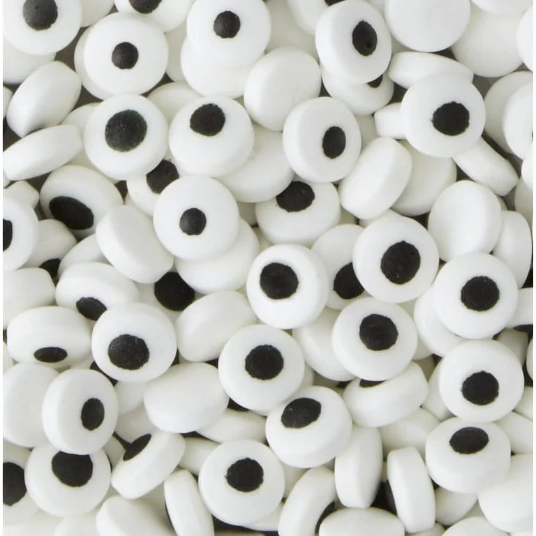 Wilton Candy Eyeballs for Frosted Treats, Black and White Candy Sprinkles, 0.88 oz. | Walmart (US)