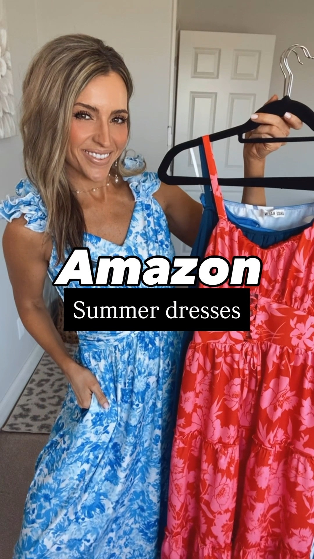 Such adorable dresses for summer! Wedding guest dress, vacation, or any special event! Wearing small in all

Promo codes: (exp 5/6)
Blue floral ruffle straps: S9OCJGRH
Red pink floral: EDXDJZ94 
Navy: SU8MVJK2

#LTKWedding #LTKSeasonal #LTKMothersDay