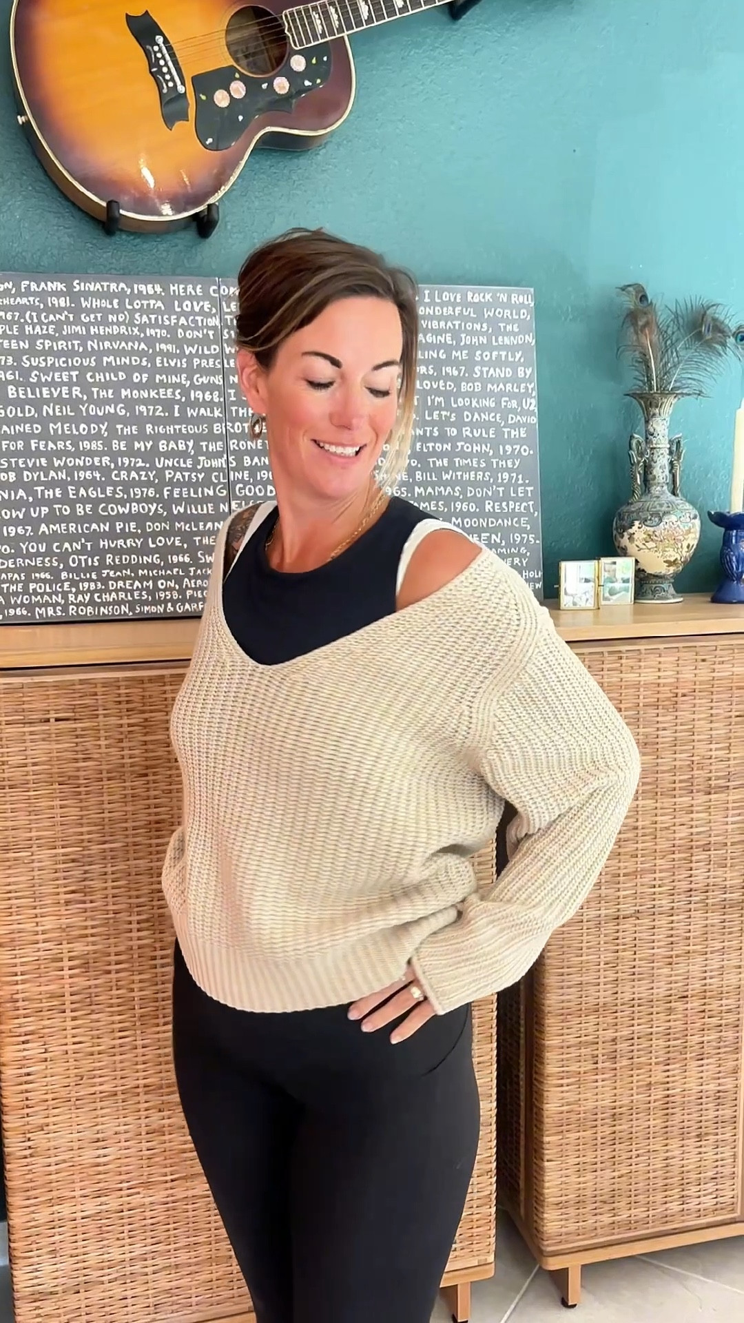 New fav sweater! Love the off-the-shoulder look. Perfectly slouchy and comfy. 

#LTKOver40 #LTKmomlife #LTKTravel