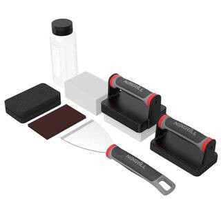 Daytona Outdoor Kitchen Griddle Cleaning Kit 12-Piece Set | The Home Depot