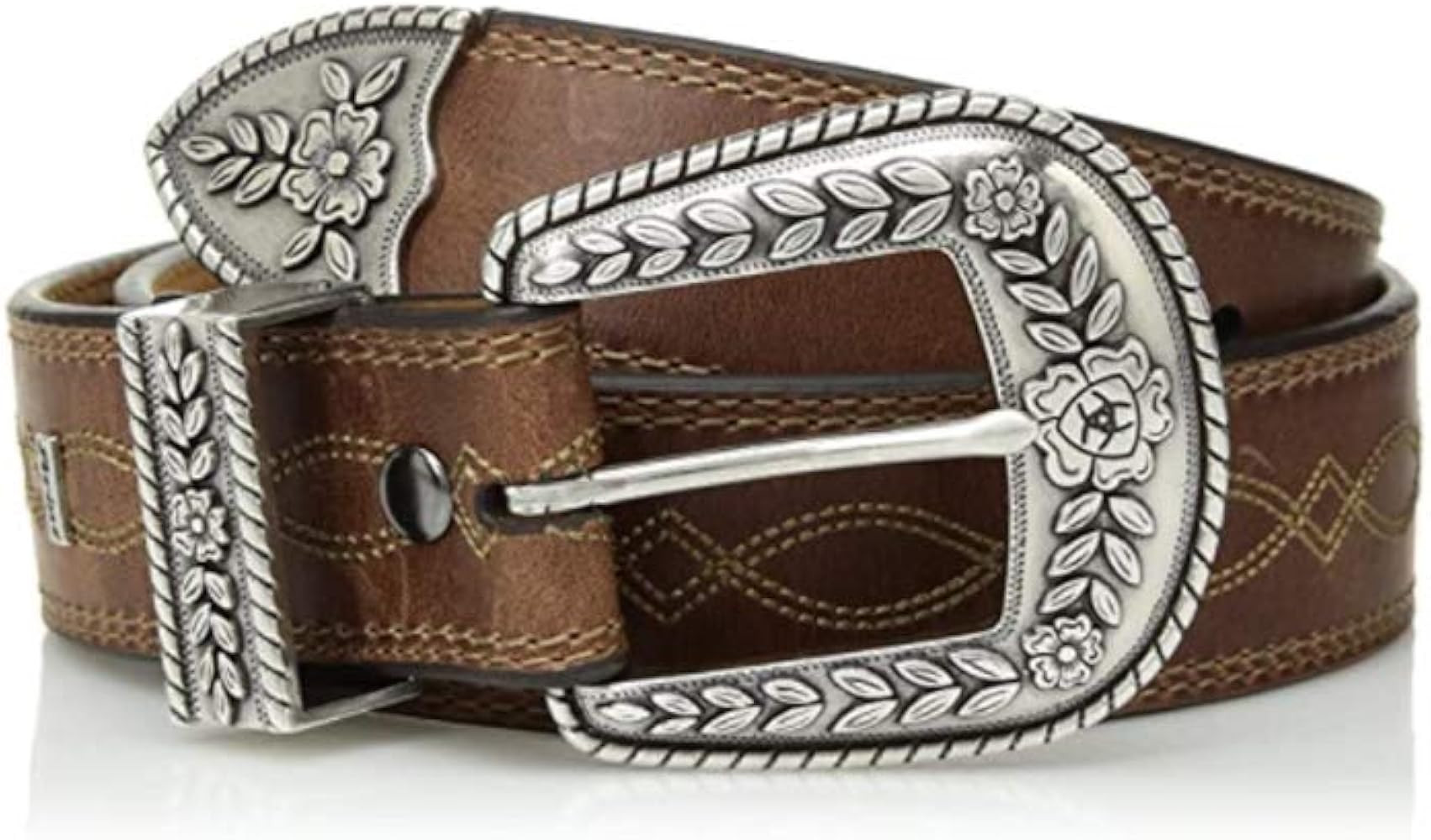 ARIAT Women's Fatbaby Center Stitch Belt | Amazon (US)