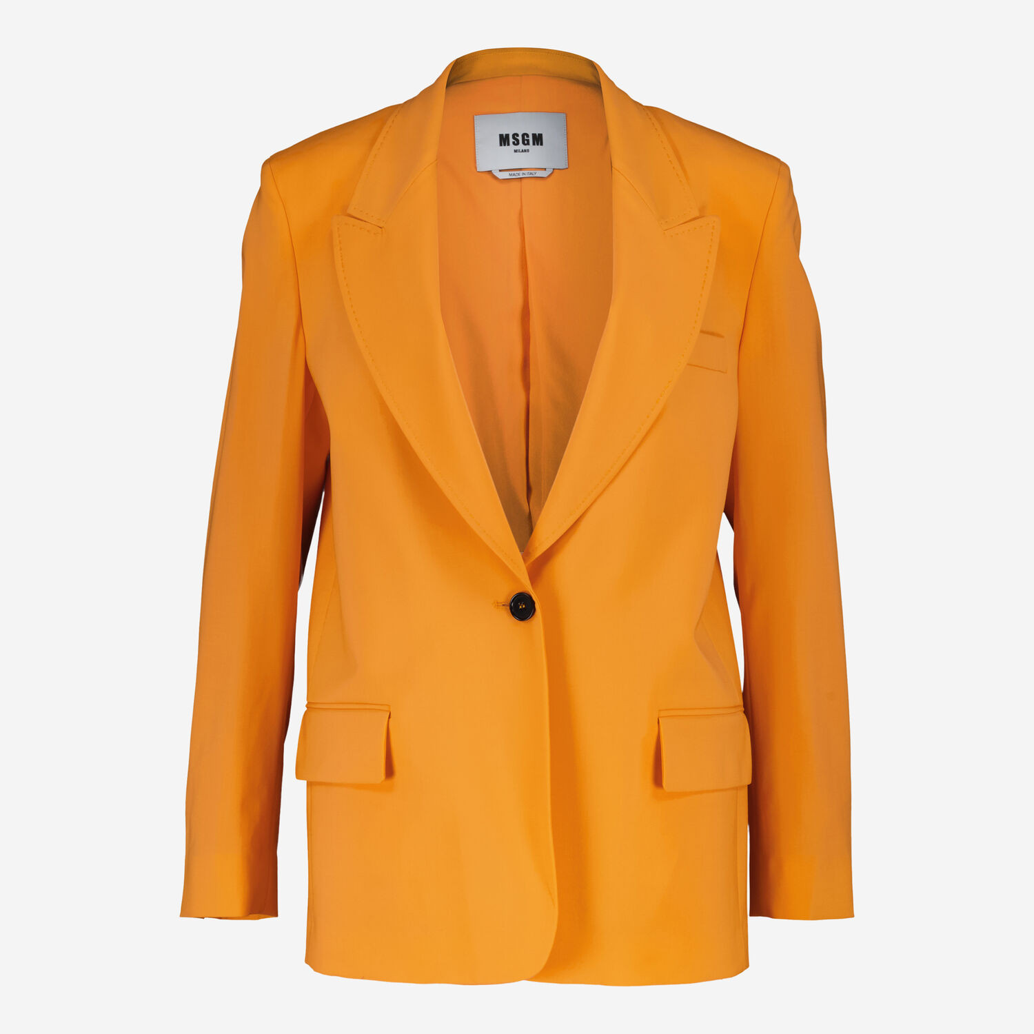 Orangefarbener Blazer aus Wollmischung | TK Maxx DE