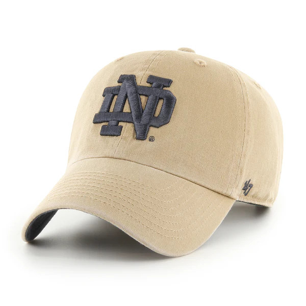 NOTRE DAME FIGHTING IRISH KHAKI BALLPARK '47 CLEAN UP | '47Brand