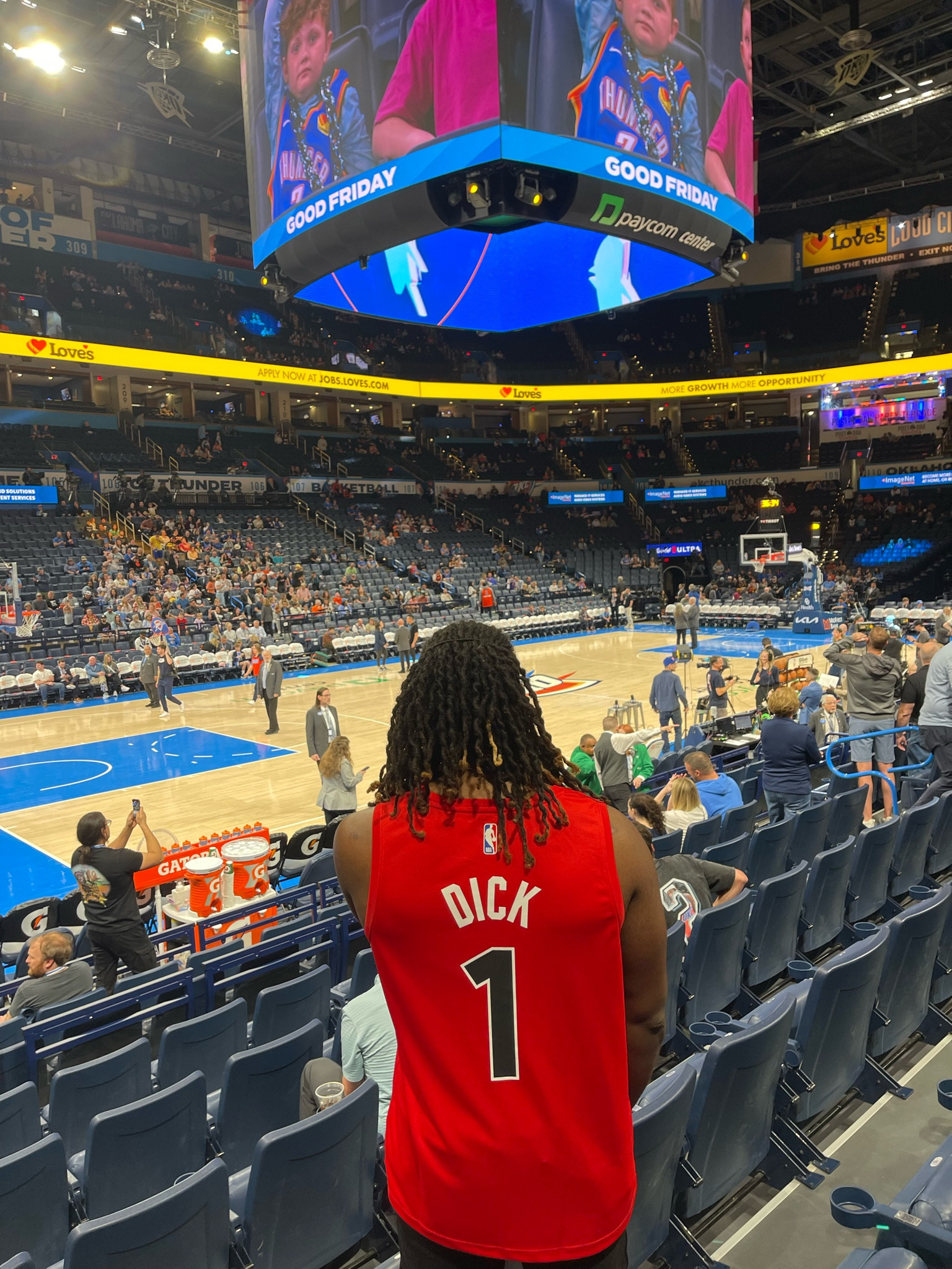 Wearing my Grady Dick Jersey

Watching the OKC Vs Suns Game on 3/29/24

#LTKmens #LTKstyletip