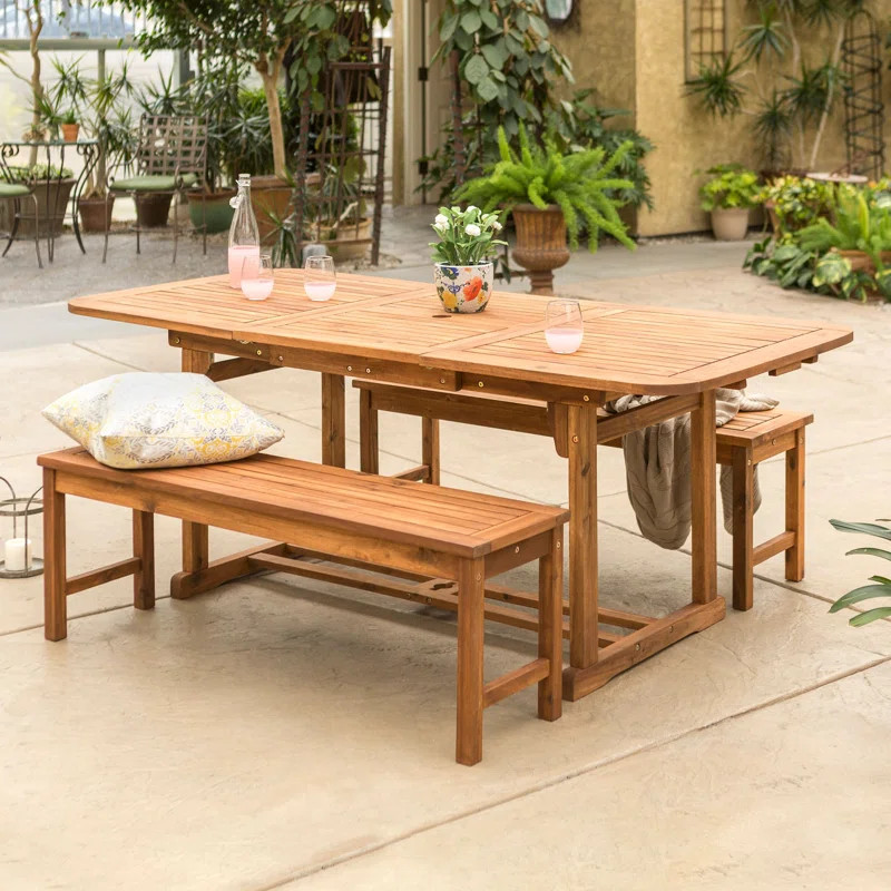 Diboll Rectangular 6 - Person 55'' Long Dining Set | Wayfair North America